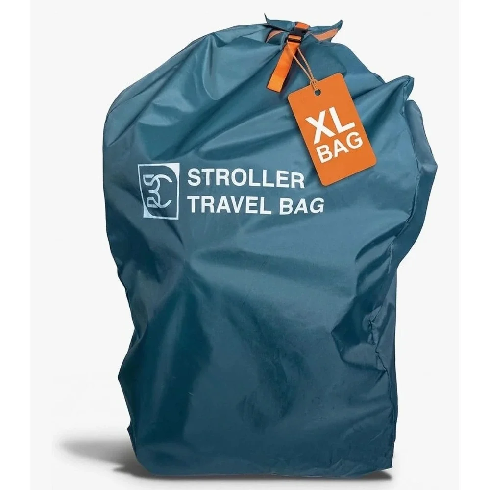 XL Heavy Duty Stroller Travel Bag Gate Check Fits Double Jogging Strollers